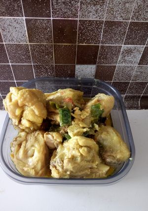 Foto resep Ayam bumbu kuning
