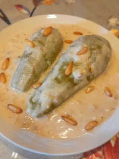 صورة لوصفة محشي كوسا باللبن