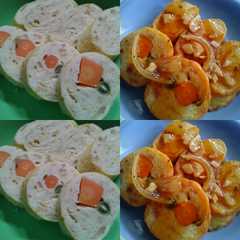 รูปของ Rolade ayam + oat dengan saus tiram