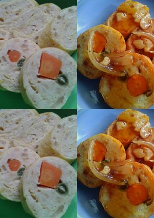 Foto resep Rolade ayam + oat dengan saus tiram