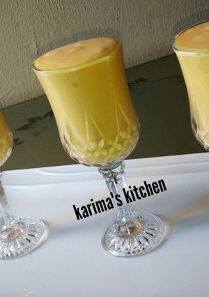 A picture of Creamy mango smoothie.