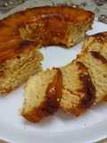 Tarta invertida con mango 🥭