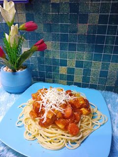 Foto resep Spagheti Bolognese