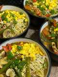 Ramen casero, rico, barato y vegetariano !!
