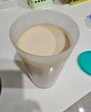 杏仁麵茶奶（沒那麼甜）