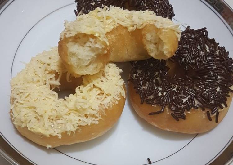 Donat Ekonomis Super Simple (Tanpa Telur)