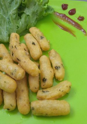 Foto resep Kentang Keju goreng Mudah