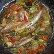 Tumis ikan pindang