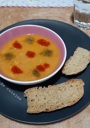 Une photo de Soupe d'haricots blancs secs 🥣