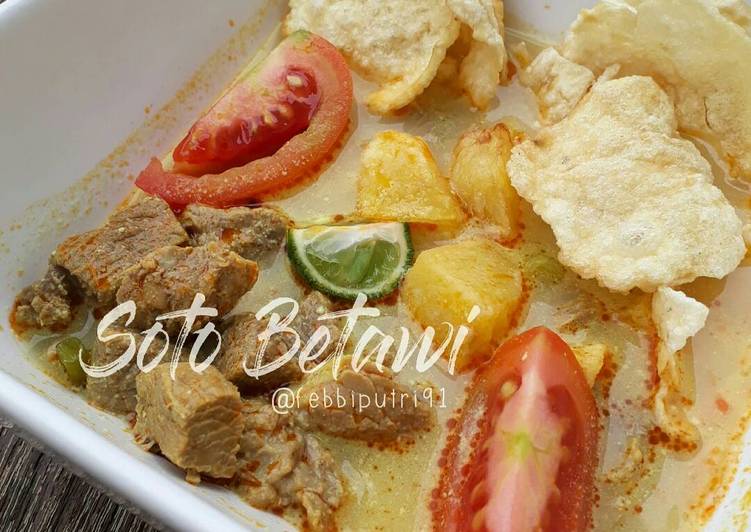 Cara Gampang Menyiapkan Soto Betawi Otentik, Lezat