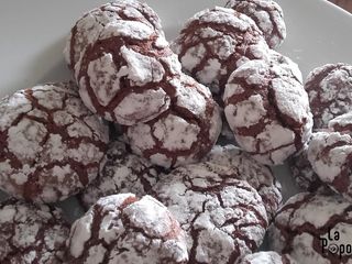 Crinkles au chocolat