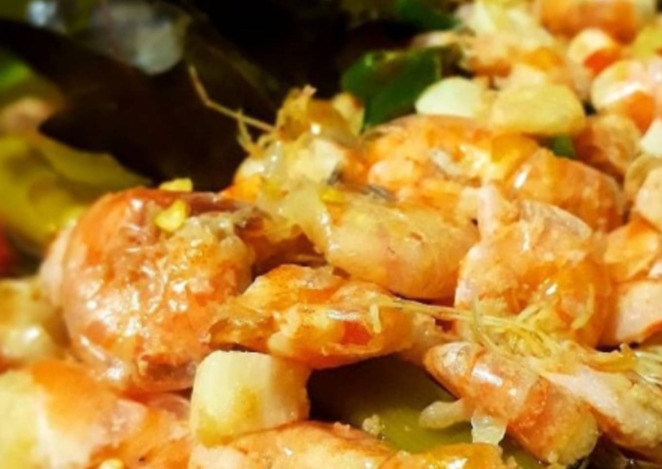 Tumis Udang Cabe Ijo