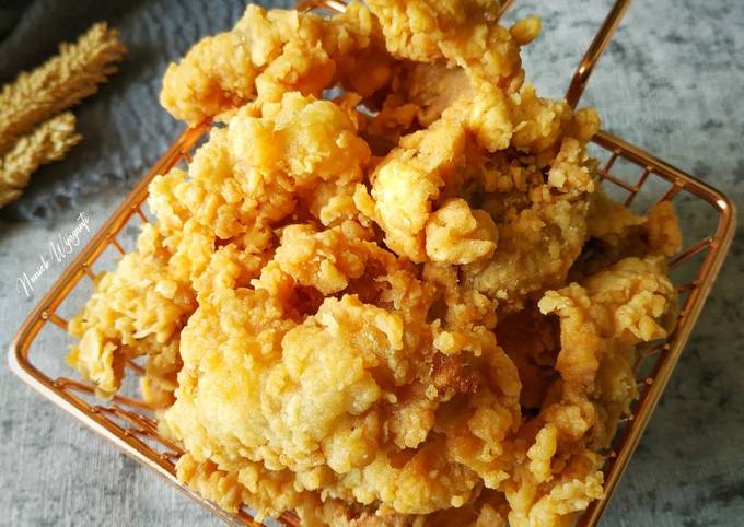 Resep Skin Chicken Crispy, Lezat Sekali