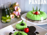 Puding Oreo Pandan