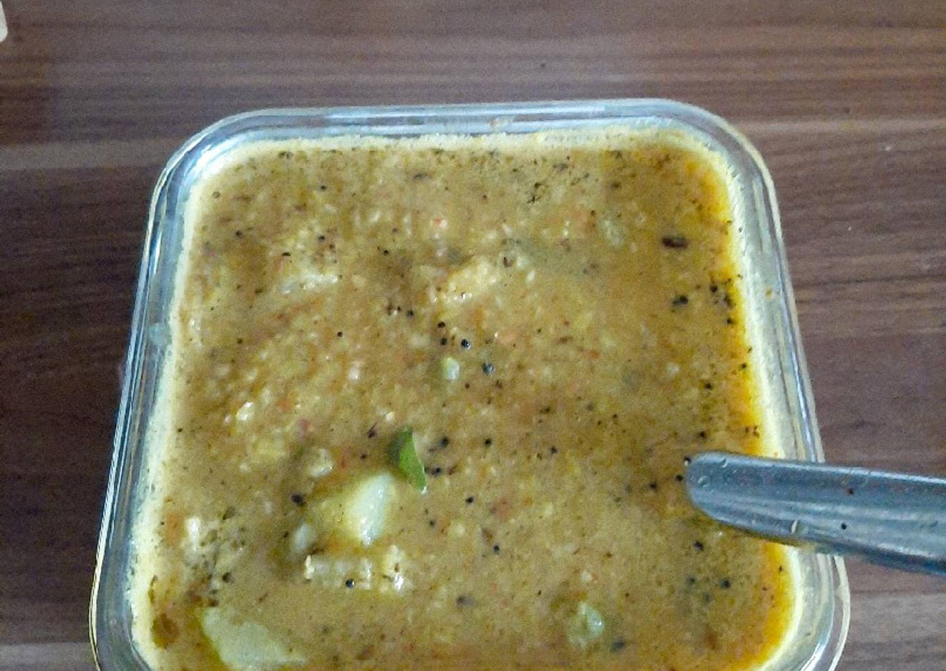 Chayote Pepper Kootu dal
