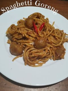 Foto resep Spaghetti Goreng