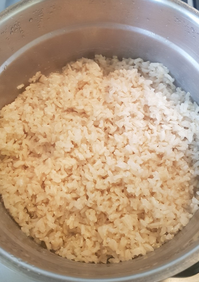 Una foto de Arroz integral básico