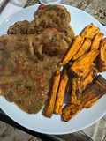 Muslitos de pollo con coco y mostaza