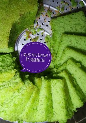 Foto resep Bolpis Pandan keju