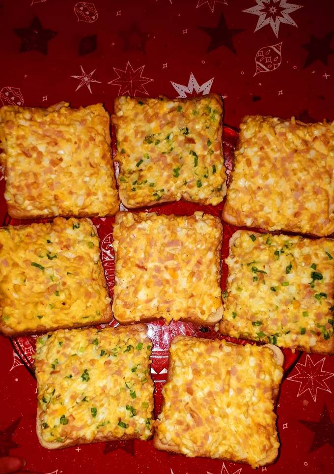 Швидкі канапки в духовці😋