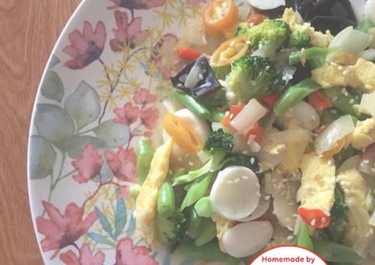 Resep Brokoli cah buncis jamur mudah enak #homemadebylita, Lezat