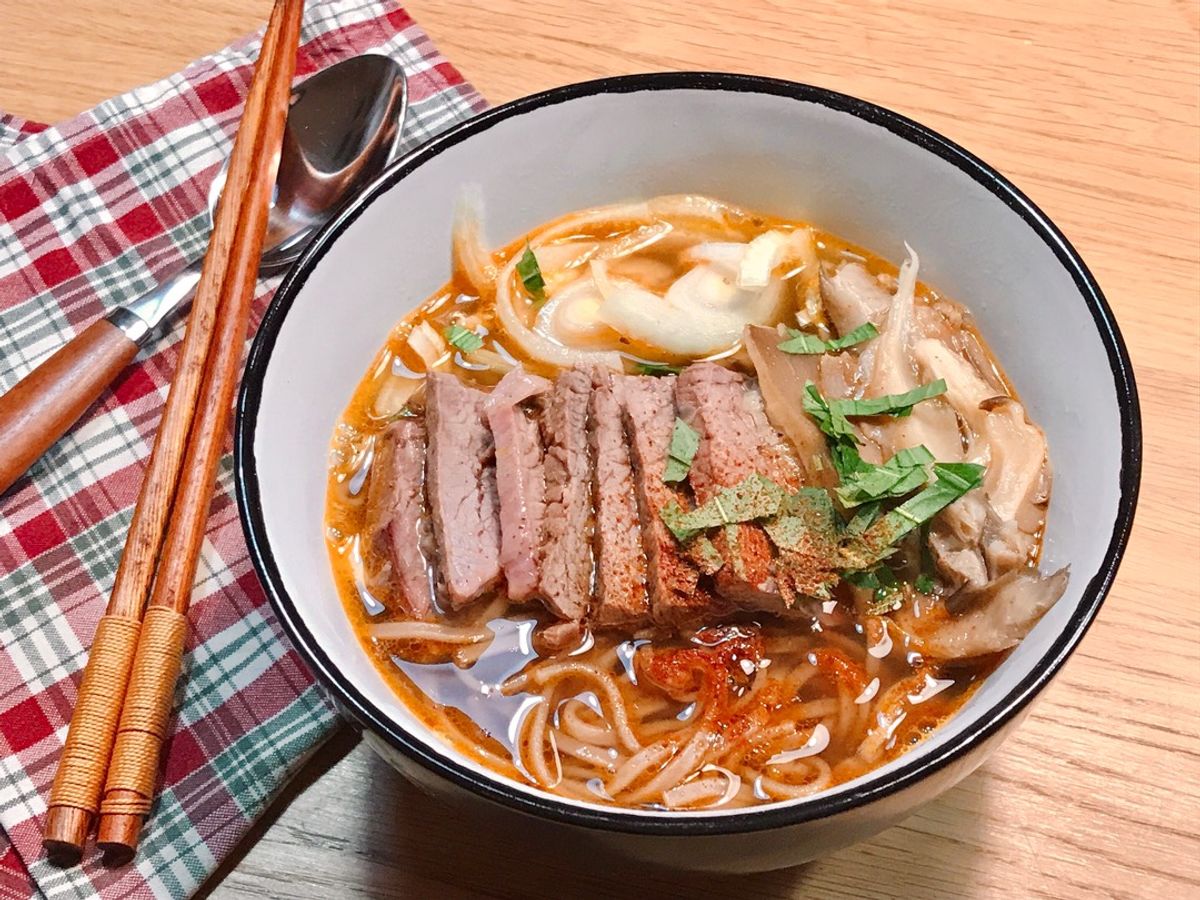 Mì Soba Súp Bò Nấm