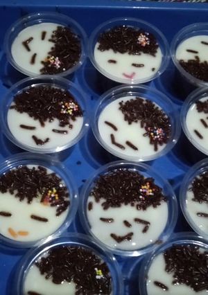 Foto resep Puding kribo unyu2