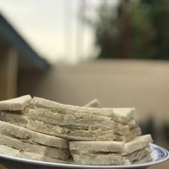 A picture of Home made sandwich.