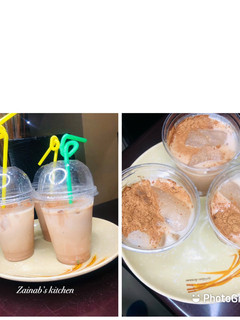 A picture of Milo drink🧋.