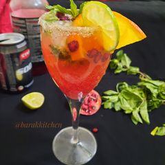 Pomegranate Orange Punch A picture of Pomegranate Orange Punch.