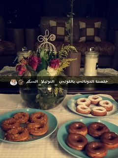 صورة لوصفة دونات هشه وطريه