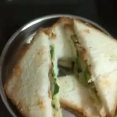A picture of Vegetable Sandwich.