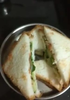 A picture of Vegetable Sandwich.