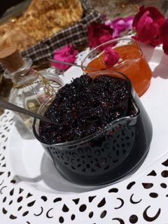عکسی از دستور مربا شاه توت