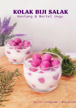 Foto resep Kolak Biji Salak Kentang & Wortel Ungu