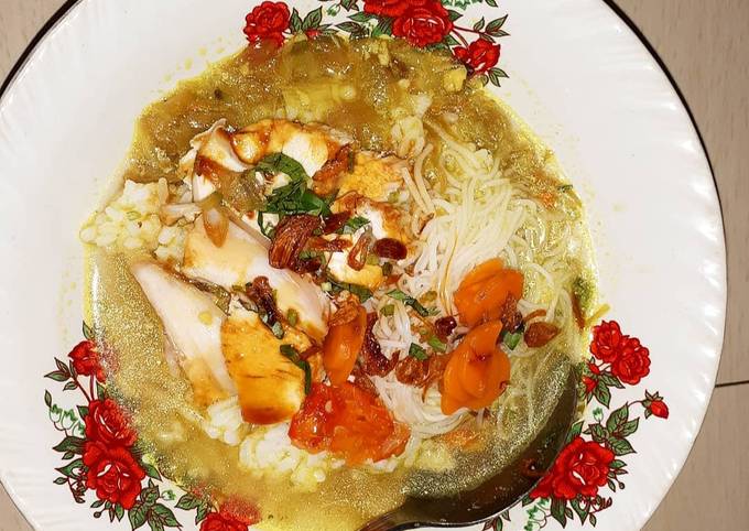 Soto Ayam Bening (Tanpa Santan)