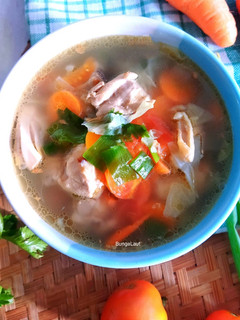 Foto resep Sup ayam ala Pak Min