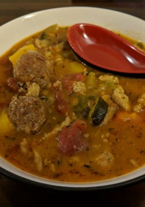 A picture of NYC Gumbo.