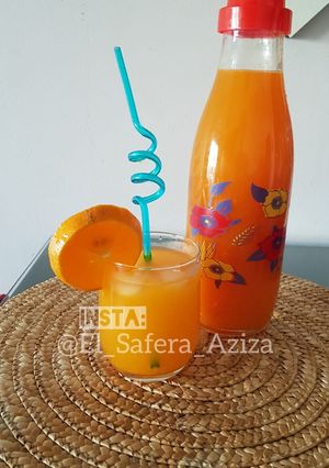 صورة لوصفة عصير برتقال مركز لتجهيزات رمضان 🍊