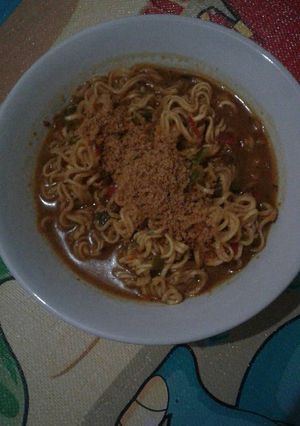 Foto resep Mi instant super pedas