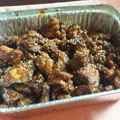 A picture of Korean Fried Chicken.