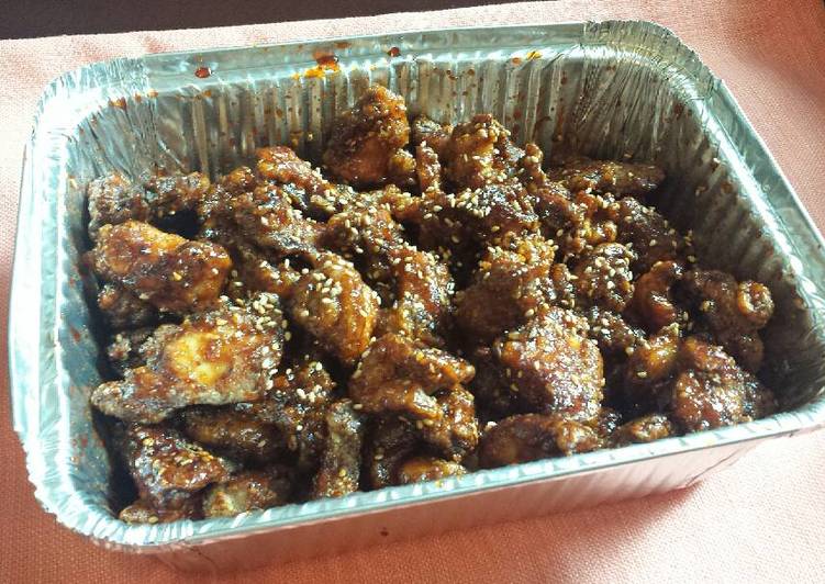 Recipe of Homemade Korean Fried Chicken