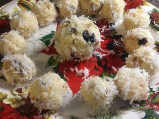Tropical coconut ladoo