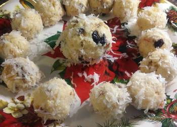 Easy Prepare Recipe Tropical coconut ladoo Restaurant Style