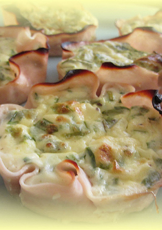 Una foto de Tartaletas de pavo rellenas de atún