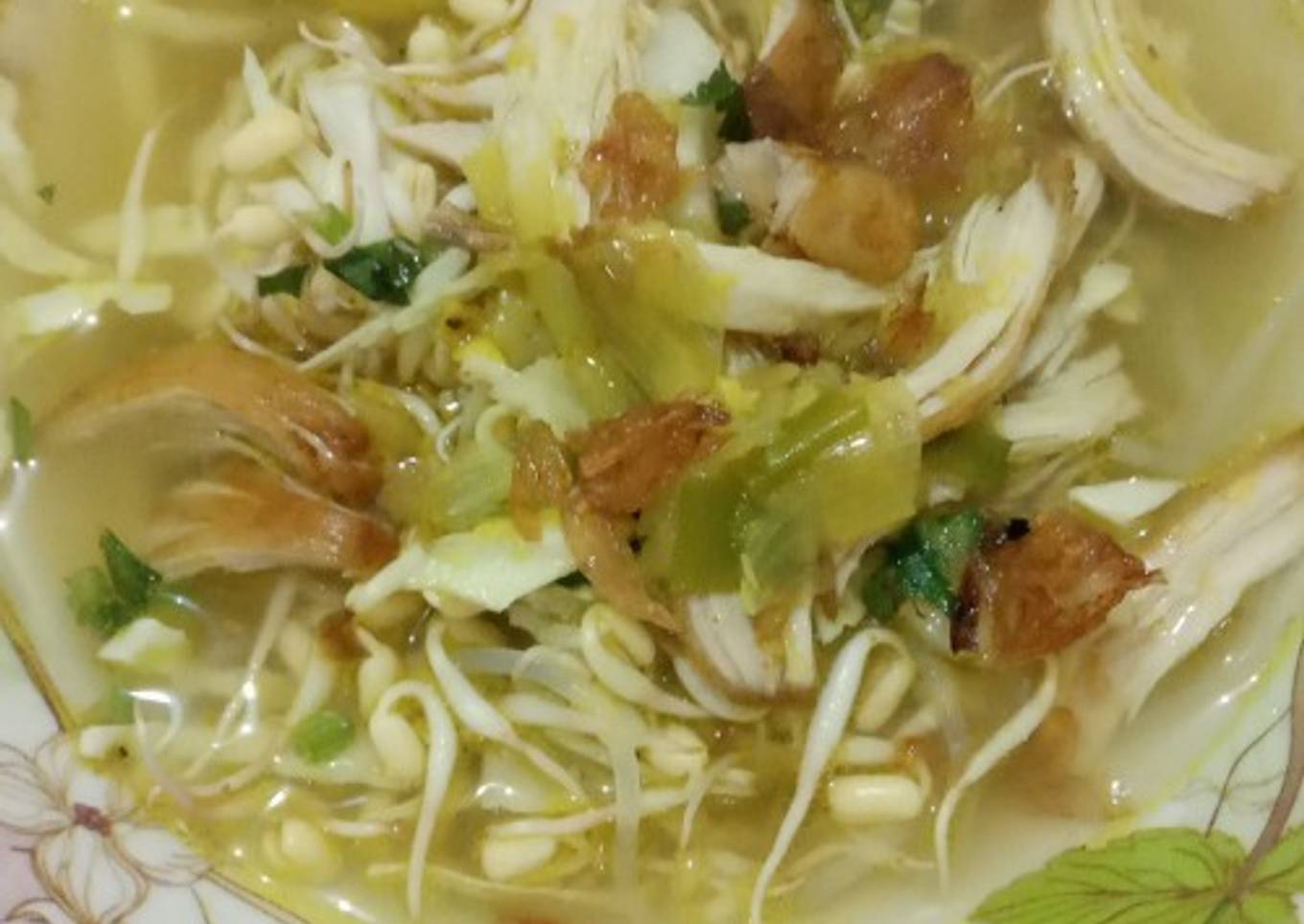 Soto ayam minimalis