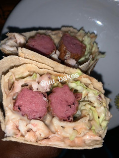 A picture of Shawarma.
