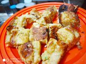 A picture of curd gram flour kebab