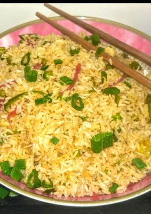 A picture of Chinese Fried Rice.