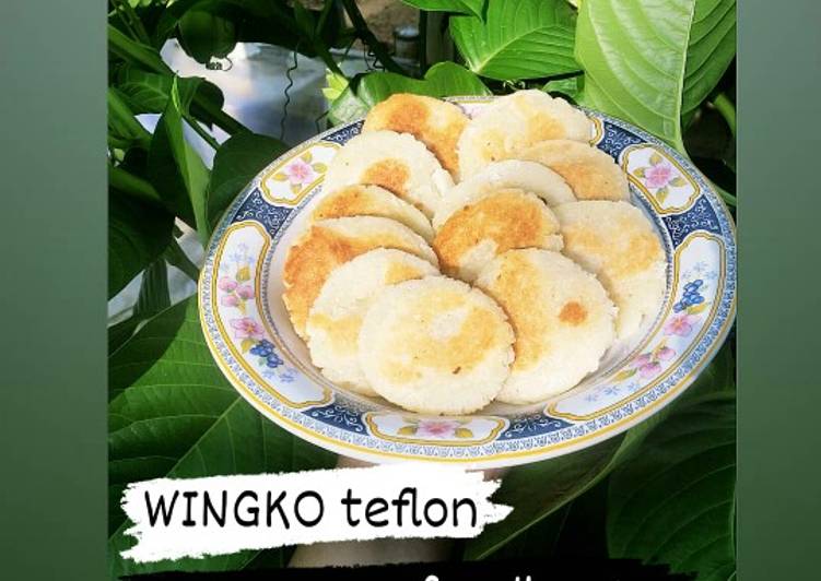 Cara Gampang Membuat Wingko teflon yang Sempurna